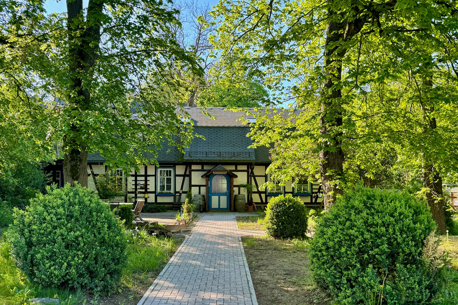 Blick auf das Lundhaus