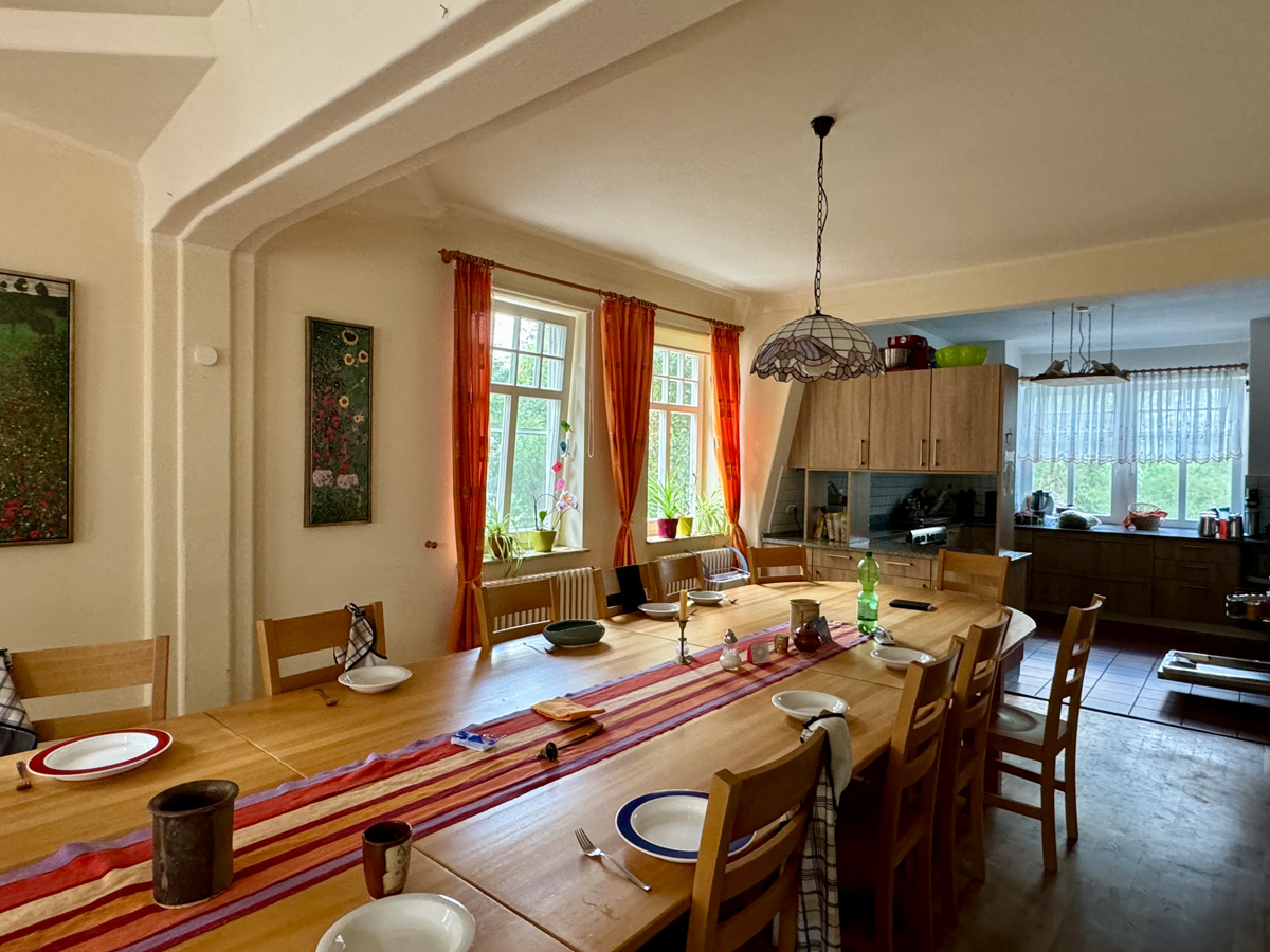 Blick auf das Morgensternhaus von innen